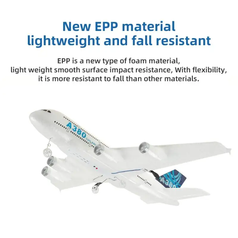 2.4G RC A380 Foam Airplane Gyr - Kid Toys And More review and price