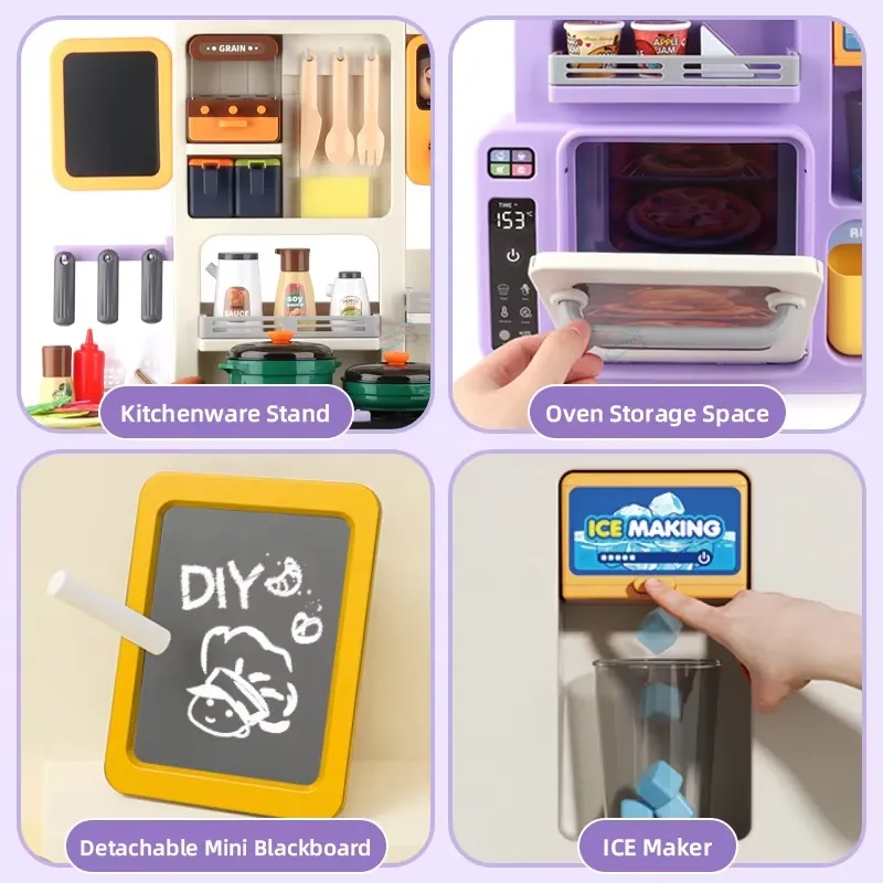 90cm Large Pretend Play Kitche - Kids Toys Return Gift review and price