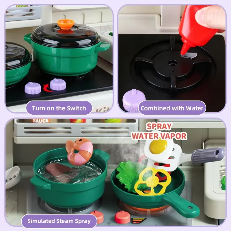 90cm Large Pretend Play Kitche - Kids Toys Return Gift review and price