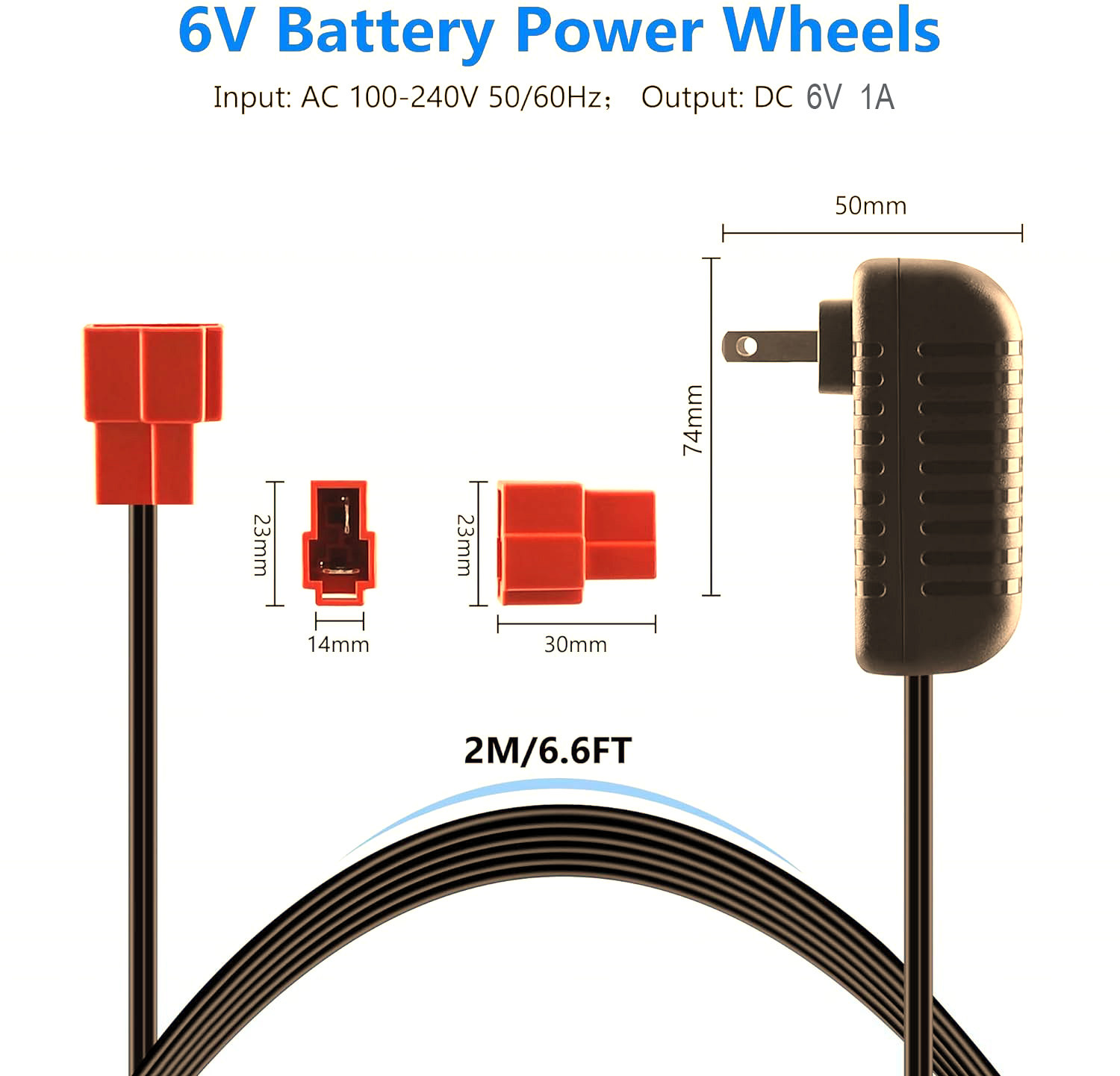 6V Battery Charger for Ride on - Kids Toys Quad review and price