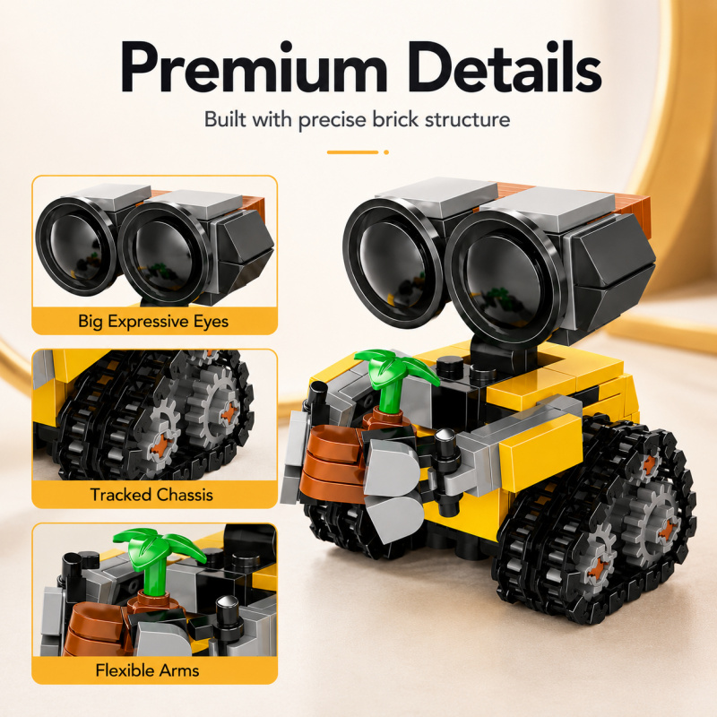 Mini Robot Building Blocks Set - Lego Building Blocks review and price