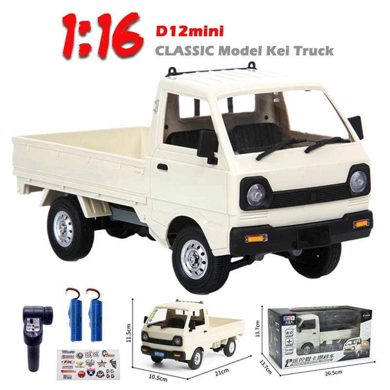 WPL D12 Mini 1:16 RC Car 2.4G  - Kid Toys And More review and price