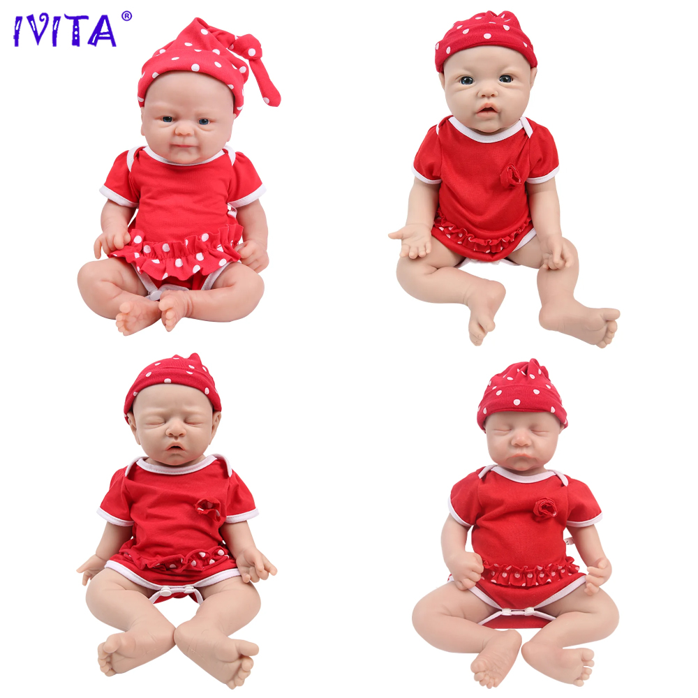 IVITA 100% Silicone Reborn Bab - Kids Toys Deals review and price