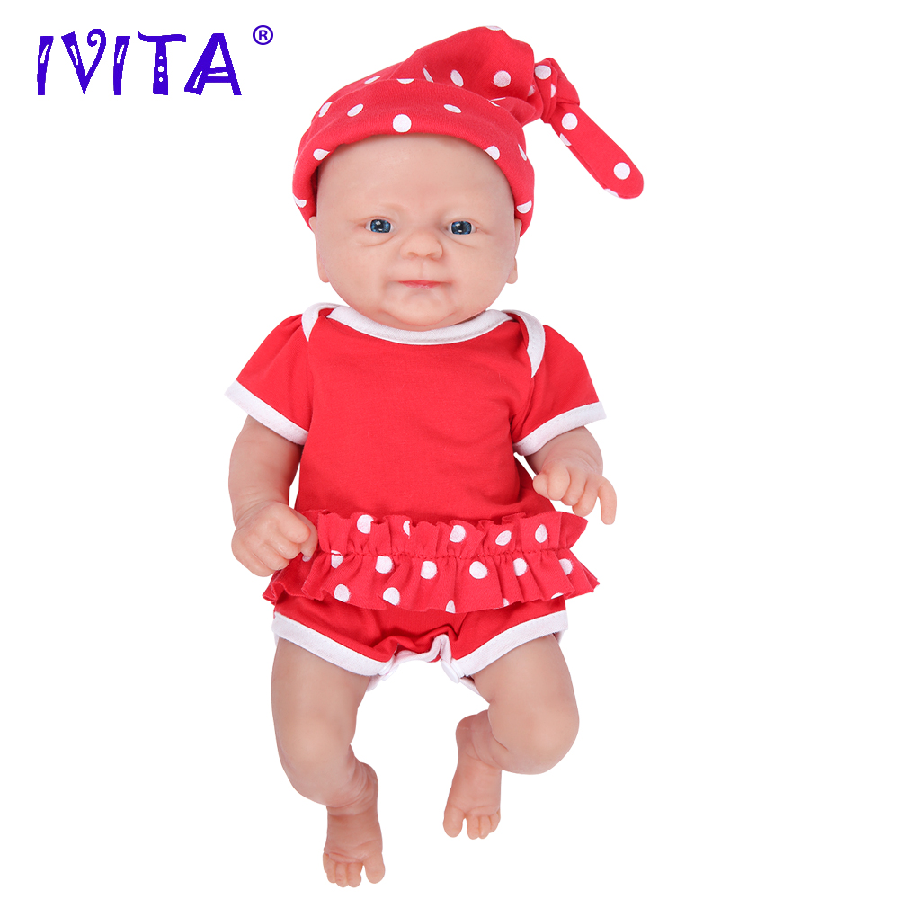 IVITA 100% Silicone Reborn Bab - Kids Toys Deals review and price