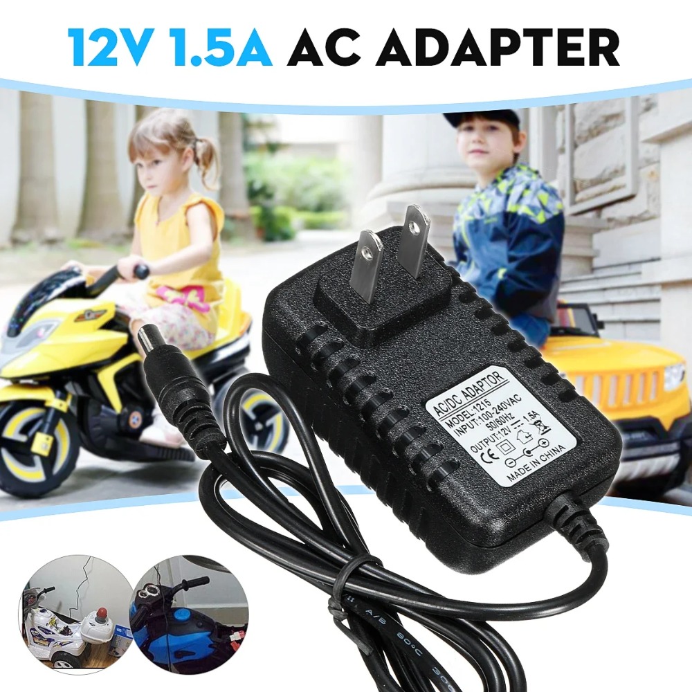 AC 100-240V to DC 12V 1A Charg - Kids Toys Quad review and price
