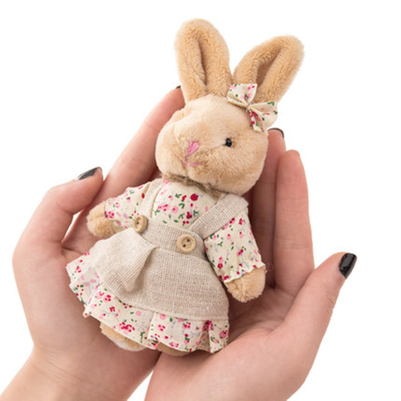 4pcs/lot Couple Bear Rabbit Pl - Kids Toys Deals review and price