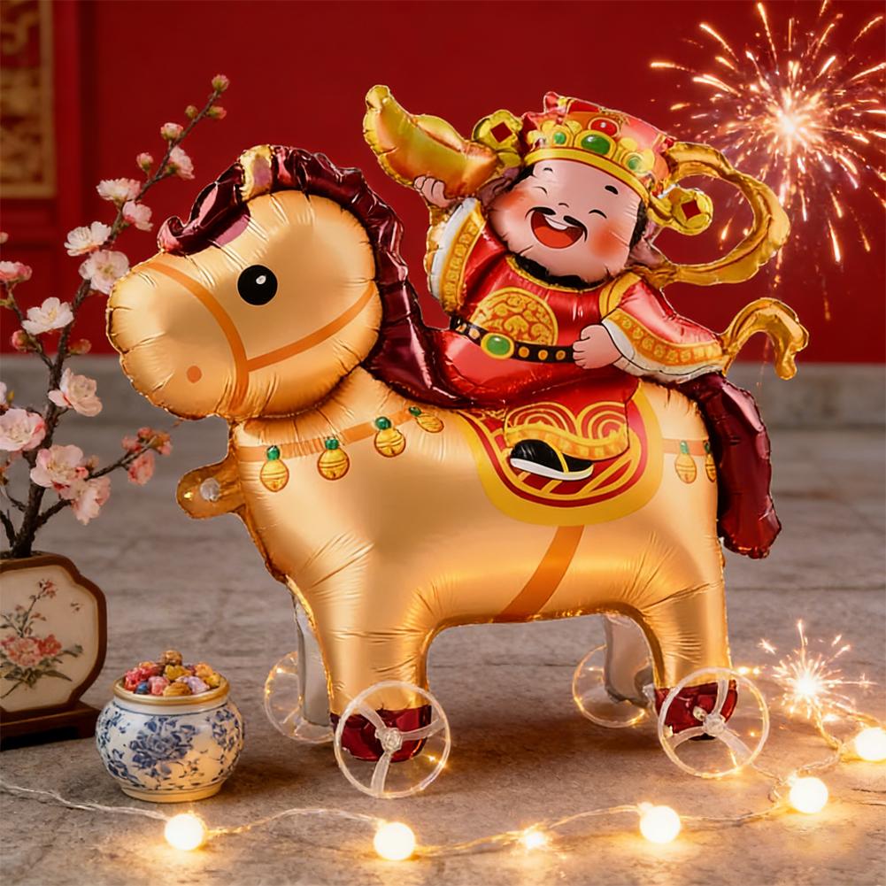 Cartoon Animal Theme 3D Balloo - Kids Toys Horse review and price