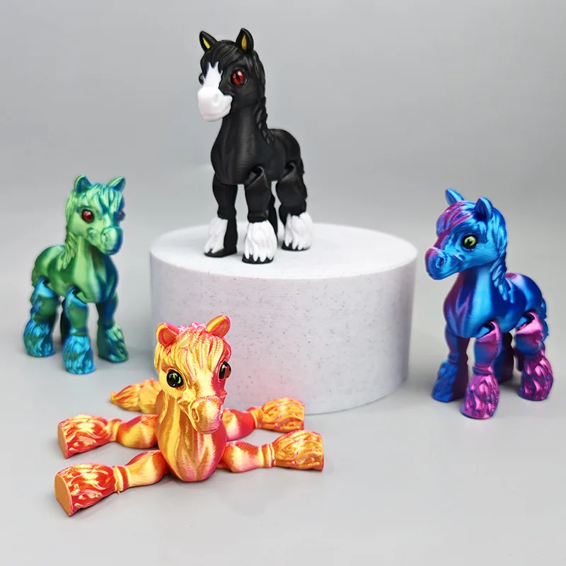3D Printed Multi-joint Movable - Kids Toys Horse review and price