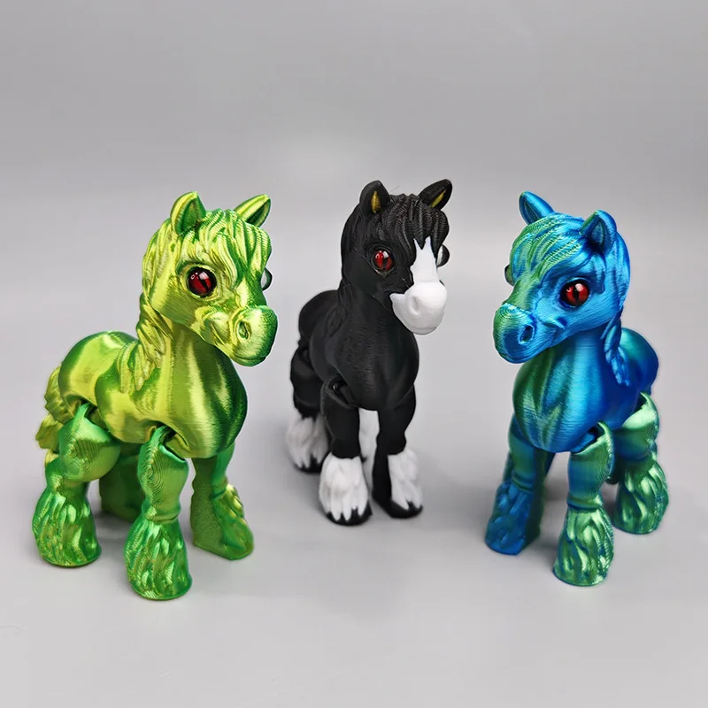 3D Printed Multi-joint Movable - Kids Toys Horse review and price