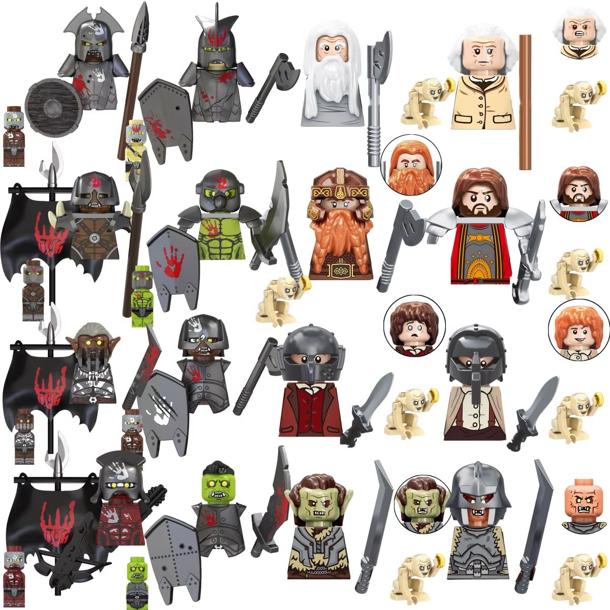 Blind Box TV6410 Mini Action F - Lego Building Blocks review and price