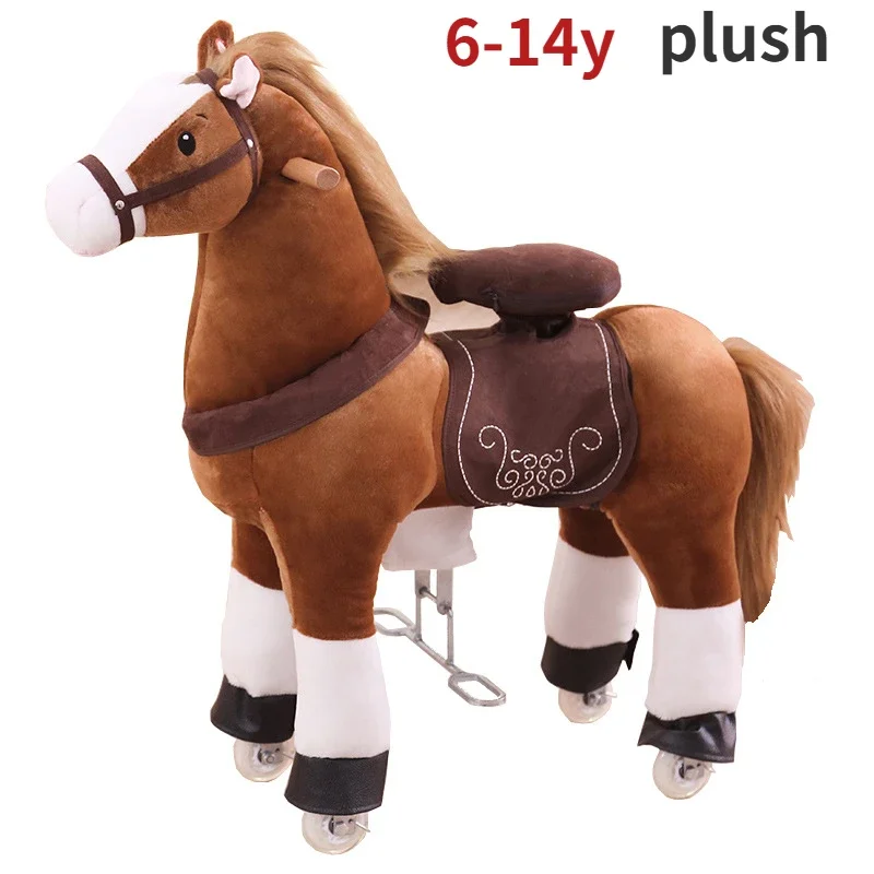 Multi-Color Jumping Horse Larg - Kids Toys Horse review and price