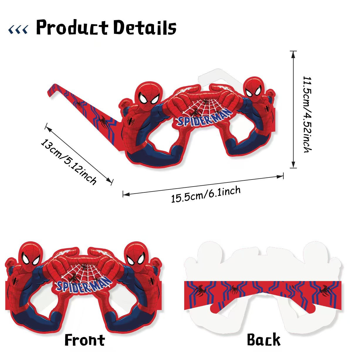 8PCS Spider-Man Paper Eco-Frie - Kids Toys Return Gift review and price
