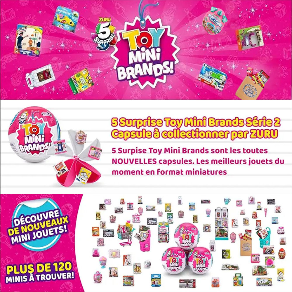 Zuru 5 Surprise Toy Mini Brand - Kids Toys Brand review and price