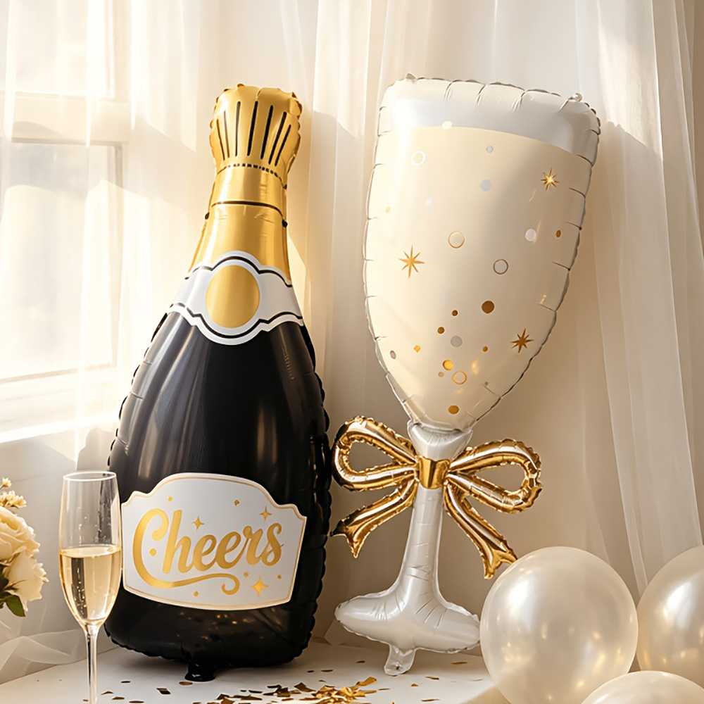 2pcs Champagne Bottle bow Wine - Water Balloon Set review and price