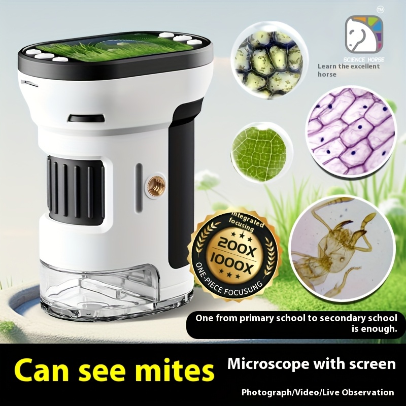 Kids Microscope Biological Kit - Kids Toys Horse review and price
