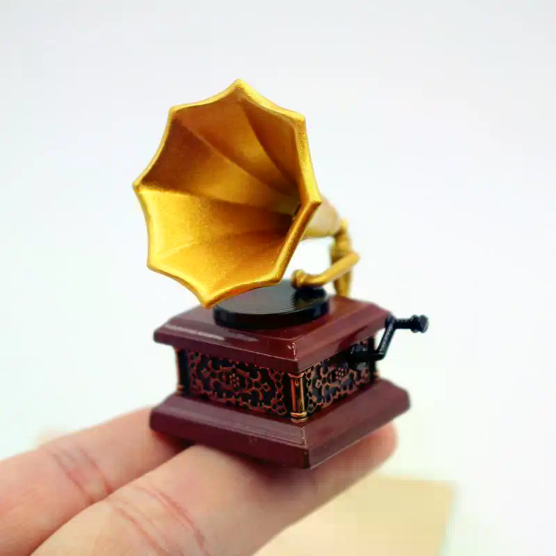Dollhouse Vintage Phonograph M - Kids Toys Return Gift review and price