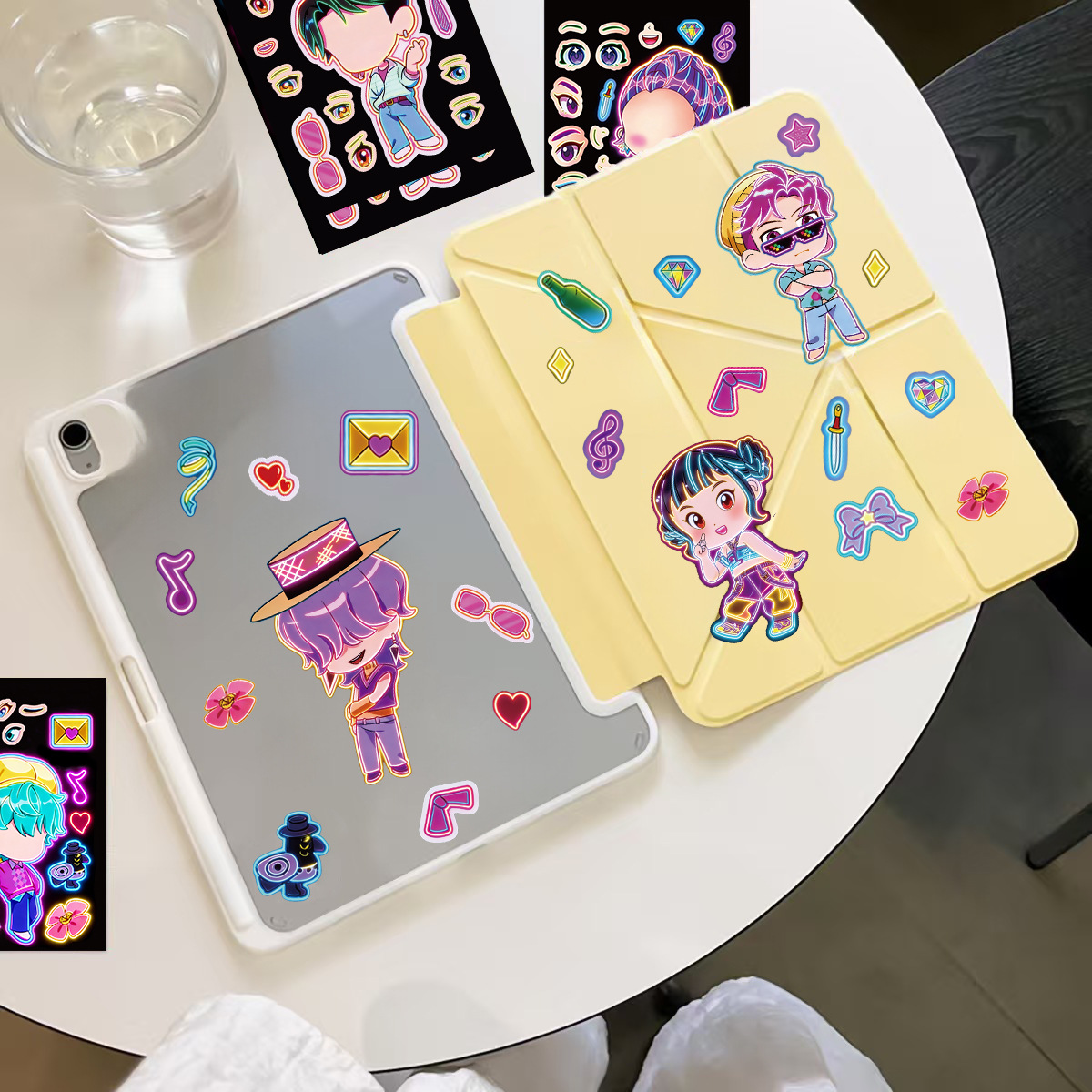 8pcs Funny Girls Stickers Toys - Kids Toys Return Gift review and price