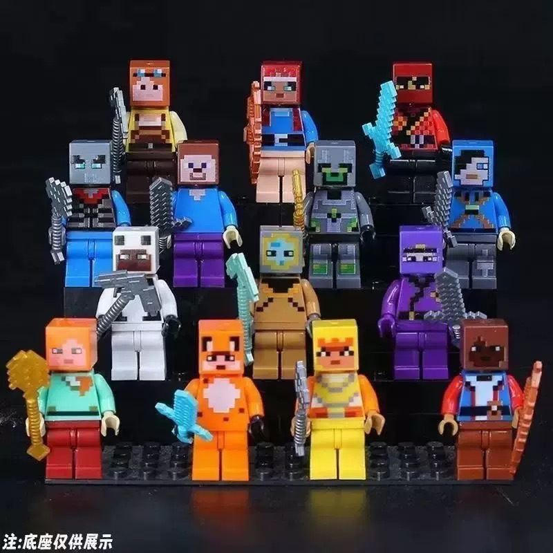 30/60pcs Cartoon Minecraft Bui - Lego Building Blocks review and price