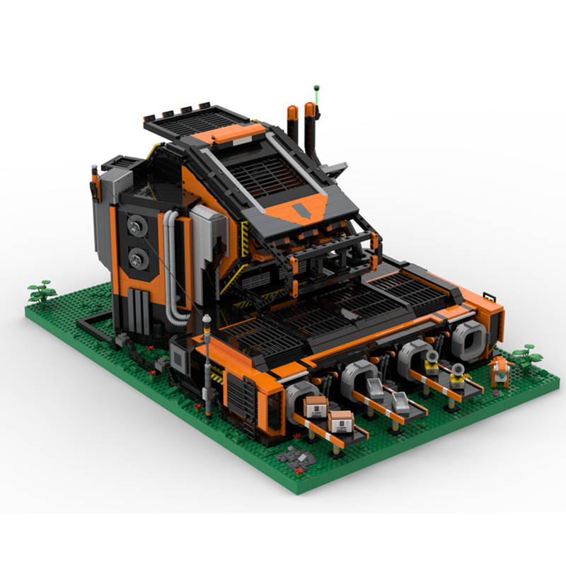 6035pcs MOC Satisfactory Manuf - Kids Toys Manufacturers review and price