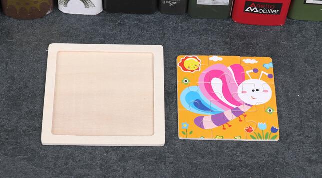 4PCS/lot 3D Wooden Jigsaw Puzz - Kids Toys Deals review and price