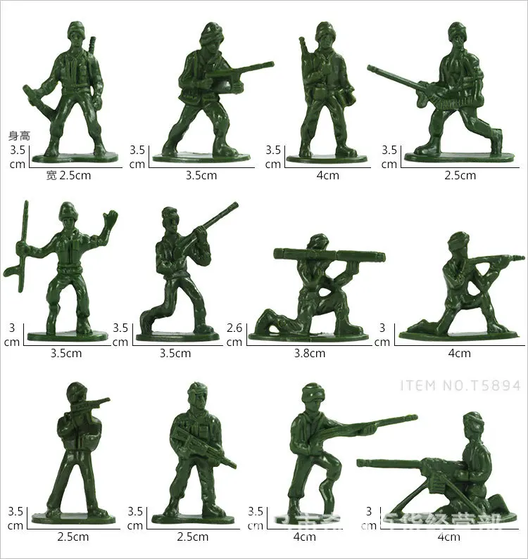 100pcs/lot Hot Bag Soldier Toy - Kids Toys Deals review and price