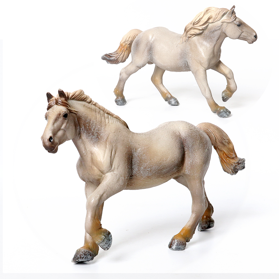Realistic Horse Model Clydesda - Kids Toys Horse review and price