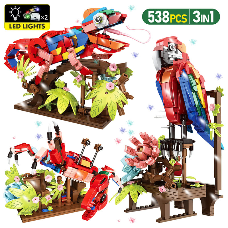 MOC 3 in 1 Amazon Jungle Serie - Kids Toys Amazon review and price