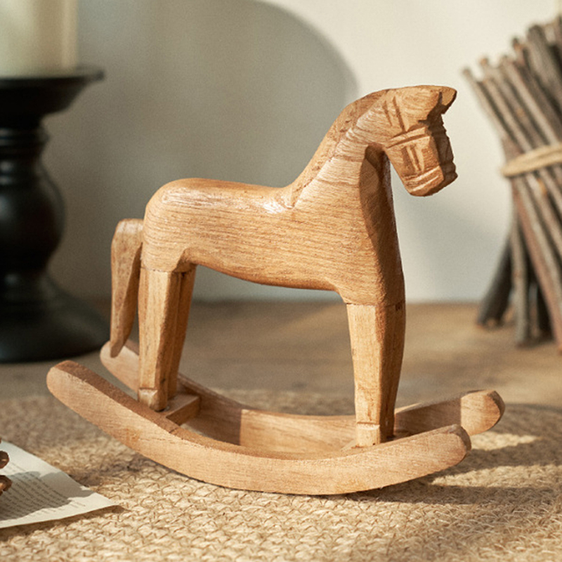 Wooden Crafts Rocking Horse St - Kids Toys Horse review and price