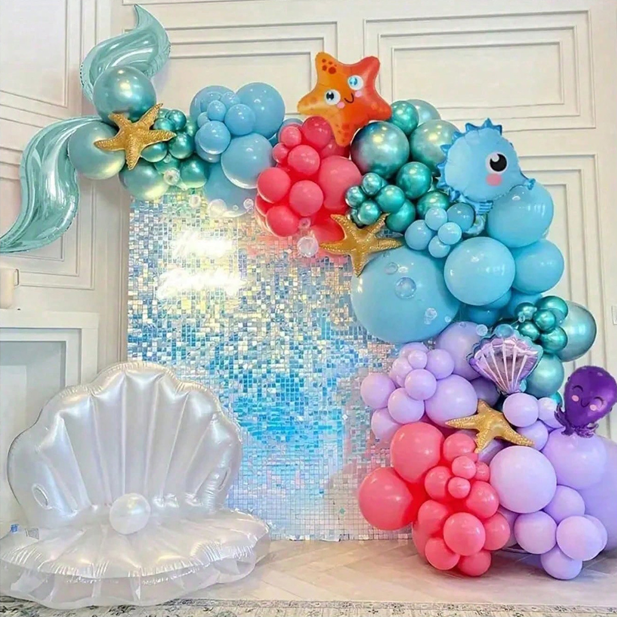 202pcs Mermaid Balloon Chain B - Water Balloon Set review and price