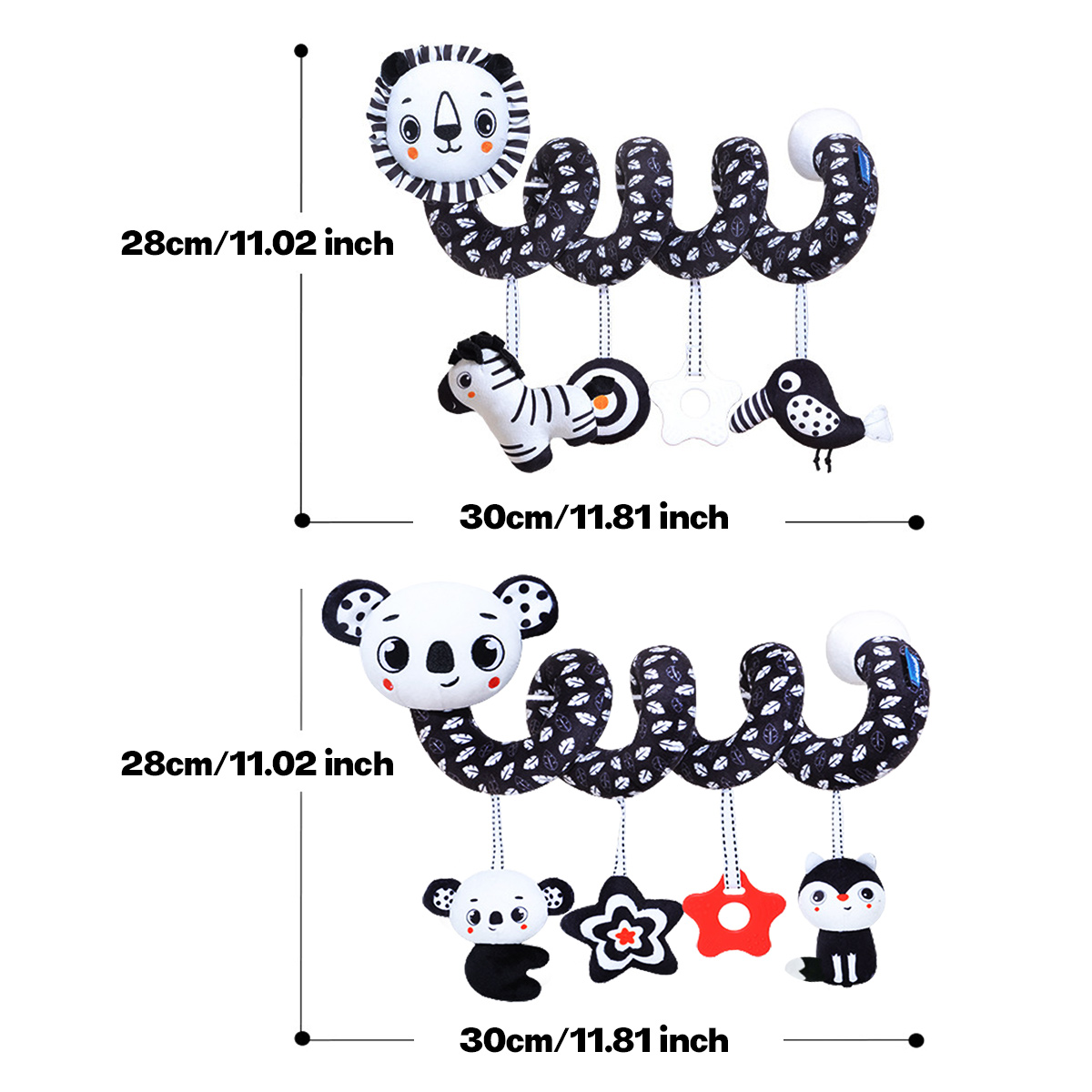 Baby Plush Spiral Hanging Toys - Kids Toys New Born review and price
