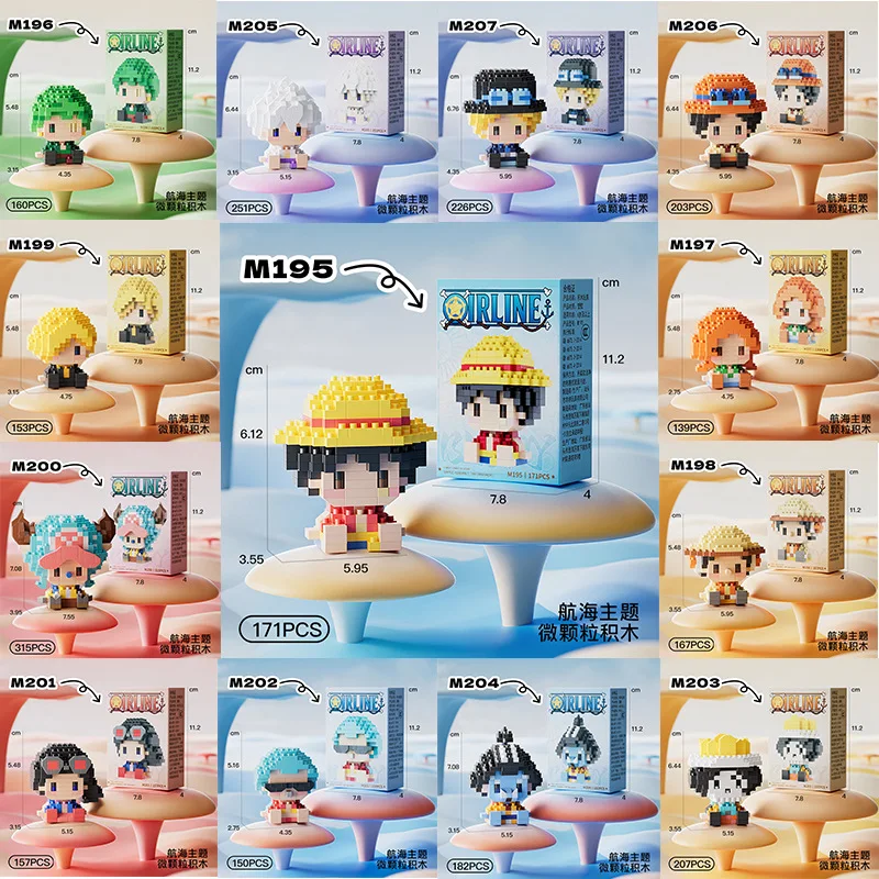 ONE PIECE 3D Anime Model Sun G - Lego Building Blocks review and price