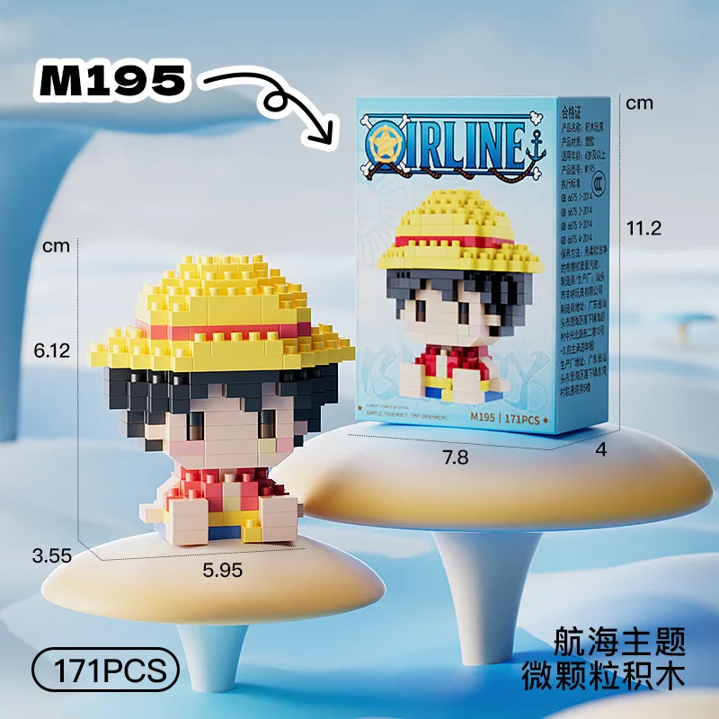 ONE PIECE 3D Anime Model Sun G - Lego Building Blocks review and price